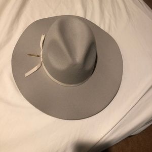 Abercrombie & Fitch Gray Cowboy Hat Floppy Polyest